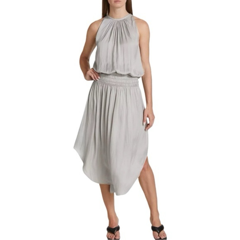 Ramy Brook Shiny Audrey Midi Dress